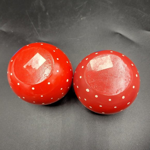 Wooden Christmas Tree Handpainted 2.5" X 2.5" Votive Candleholder Pair - Picture 7 of 10